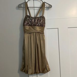 Gold Dress